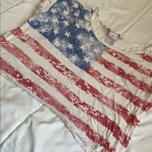 American rag American flag t shirt